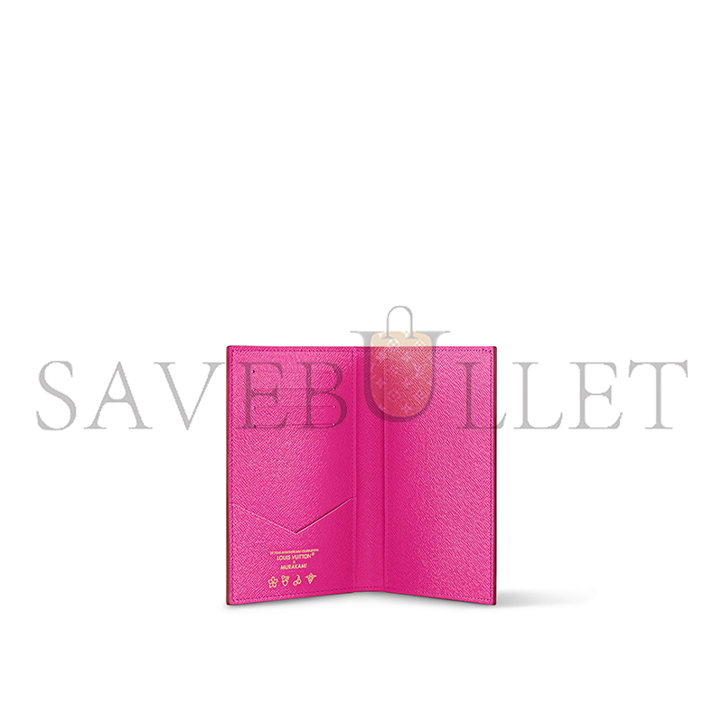 l**is V*t*n murakami lv x tm passport cover m14178 (14*10*2.5cm)